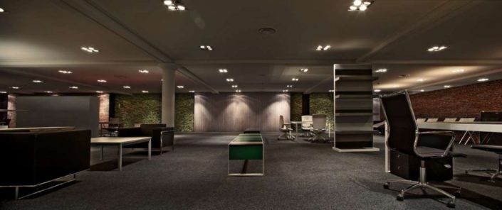 sede fantoni_showroom_rivestimento pareti