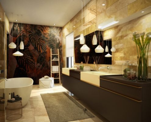 interior design_living_bagno padronale