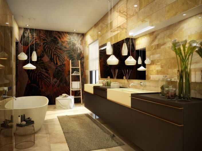 interior design_living_bagno padronale