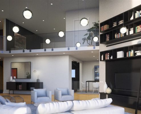 interior design_living_libreria scala